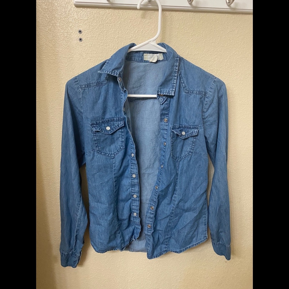 Denim long sleeve